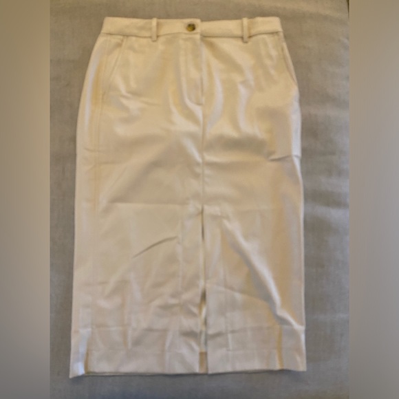 J CREW SIZE 6 Faux-leather pencil skirt BU221 - Picture 4 of 9